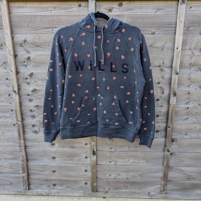 Jack Wills Women's Hoodie - Red/Navy - 10 on Productcaster.