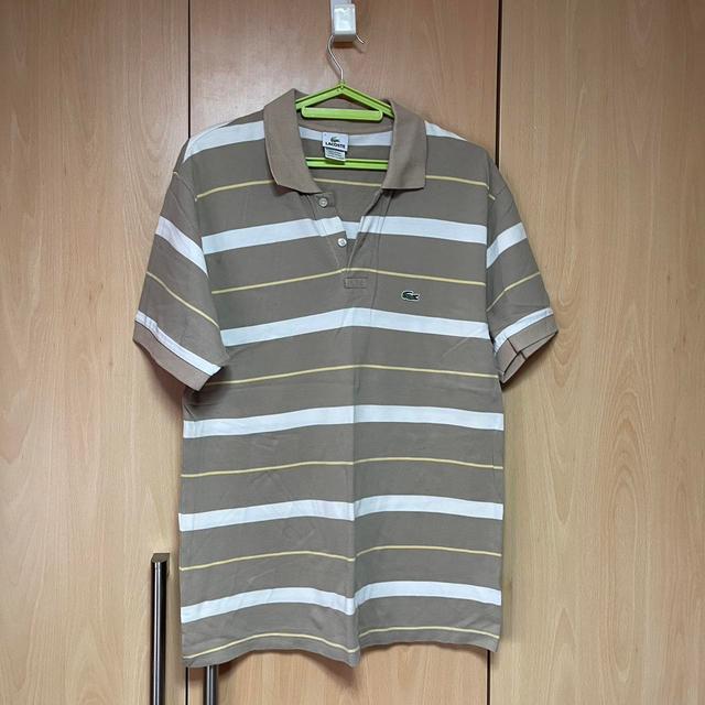 Lacoste Men's Polo shirt - Multi/Tan - L on Productcaster.