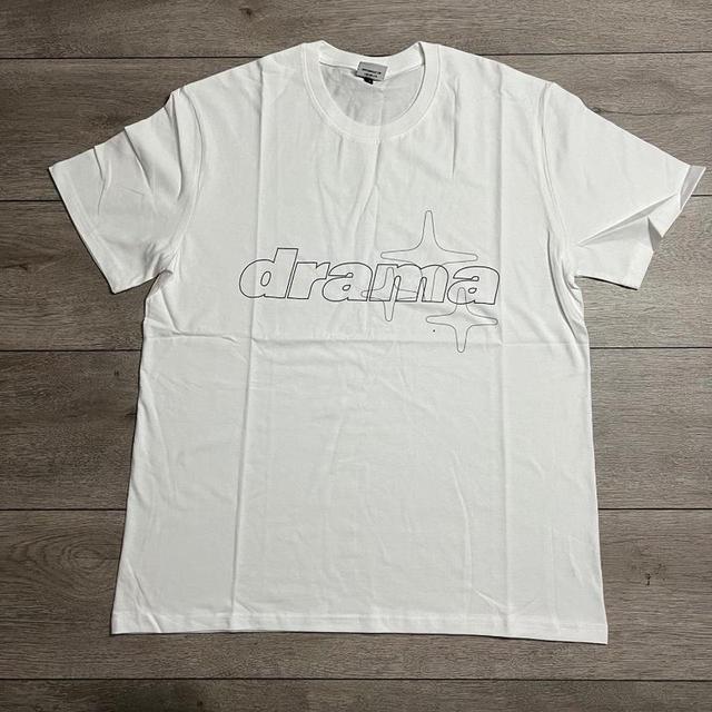 Drama Call Men's T-shirt - White - M on Productcaster.