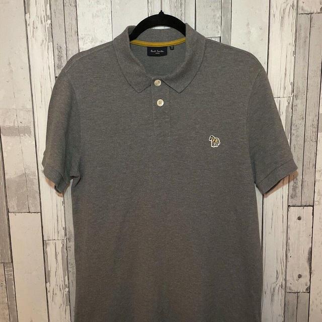 Paul Smith Men's Polo shirt - Grey - M on Productcaster.