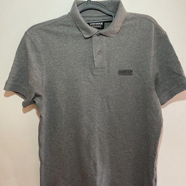 Barbour Men's Polo shirt - Grey - M on Productcaster.