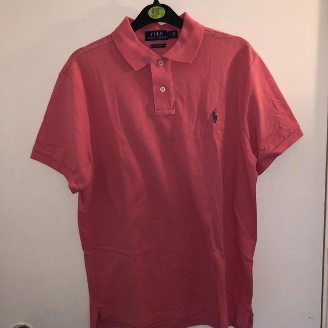 Polo Ralph Lauren Men's Polo shirt - Pink - M on Productcaster.