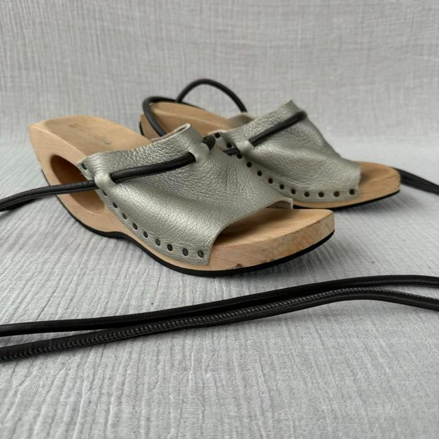 Trippen Women's Sandals - Silver/Brown - UK 6 on Productcaster.