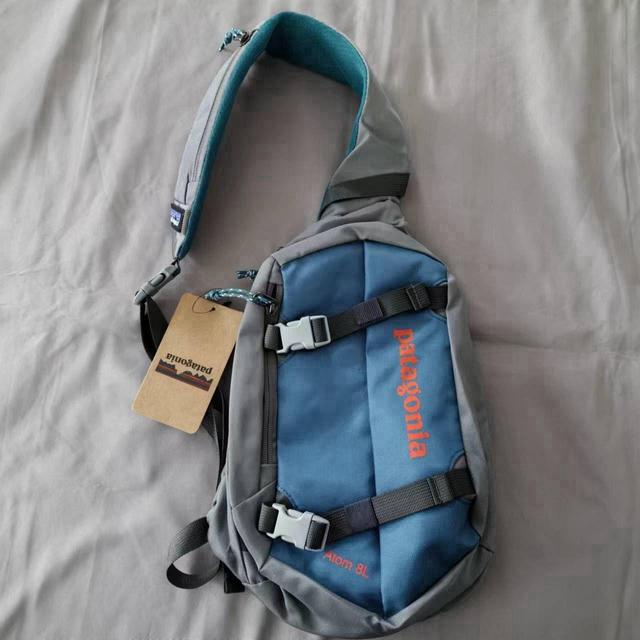 Patagonia Men's Crossbody bags - Grey/Blue on Productcaster.