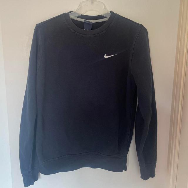 Nike Men's Sweatshirt - Navy - S on Productcaster.