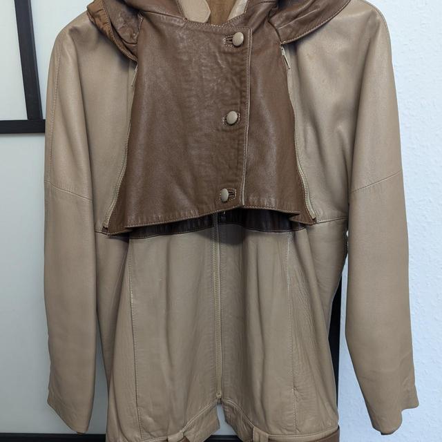 Vibram Men's Bomber Jacket - Brown/Tan - L on Productcaster.