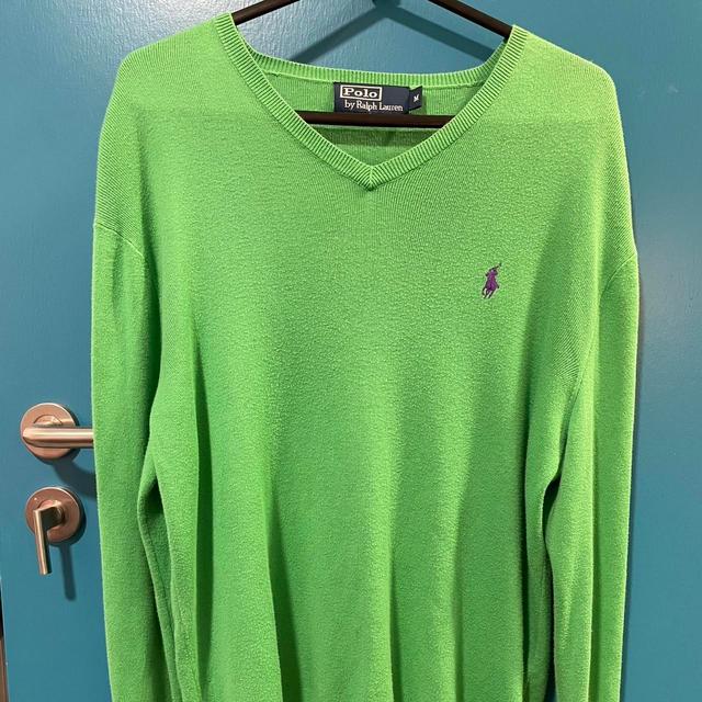 Polo Ralph Lauren Men's Jumper - Green - M on Productcaster.