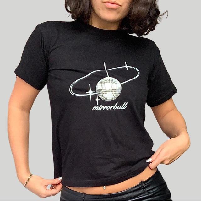 Handmade Women's T-shirt - Black - S on Productcaster.