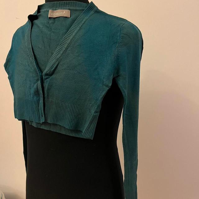 Women's Cardigan - Green - S on Productcaster.