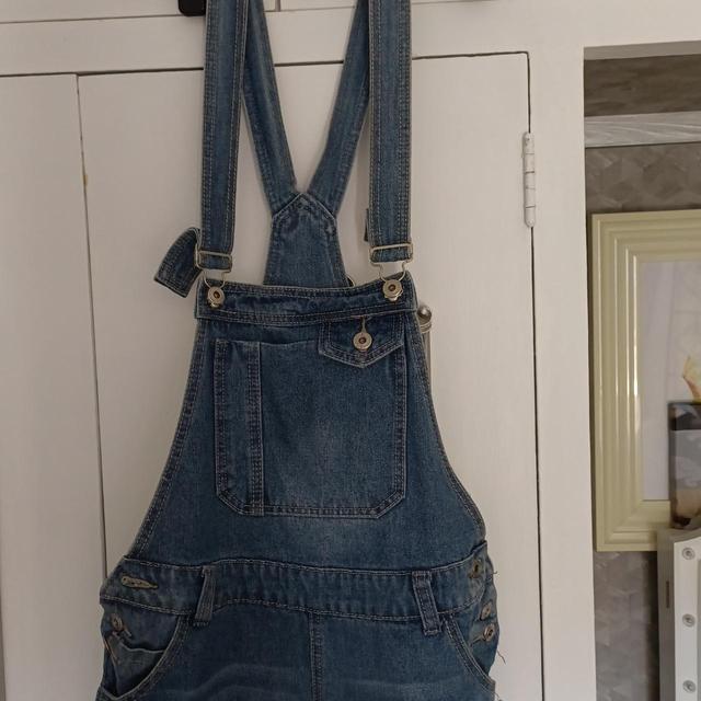 Source Unknown Women's Dungarees - Blue/Navy - UK 10 on Productcaster.