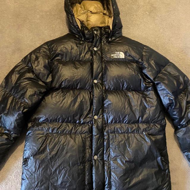 The North Face Women's Puffer Jacket - Black/Navy - L on Productcaster.