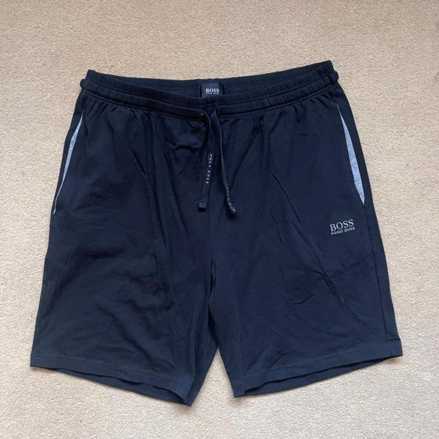 Hugo Boss Men's Shorts - Black/Grey - M on Productcaster.