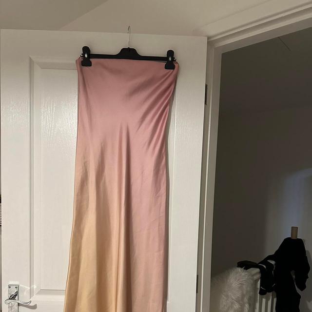 Zara Women's Dress - Pink/Tan - S on Productcaster.