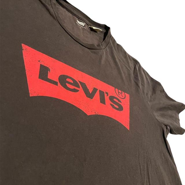 Levi's Men's T-shirt - Black - S on Productcaster.