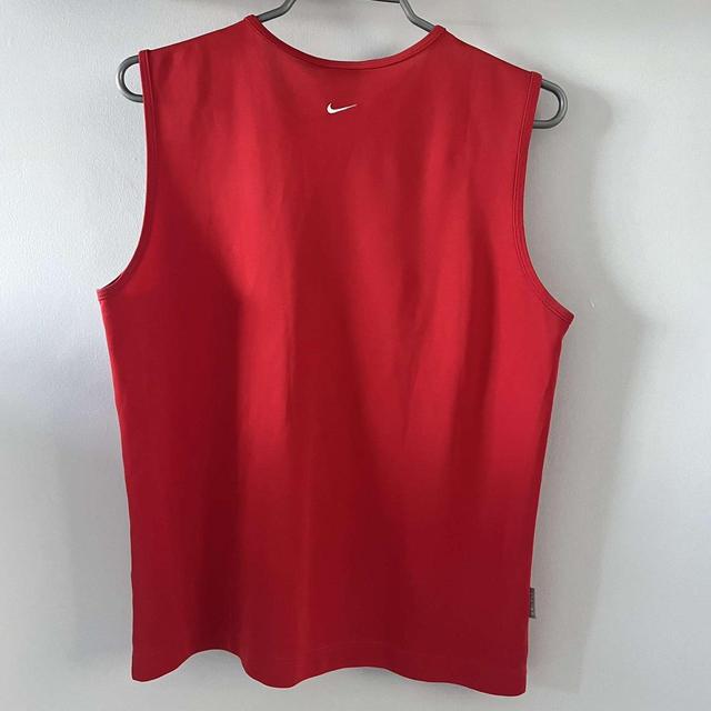 Nike Women's T-shirt - Red - 10 on Productcaster.