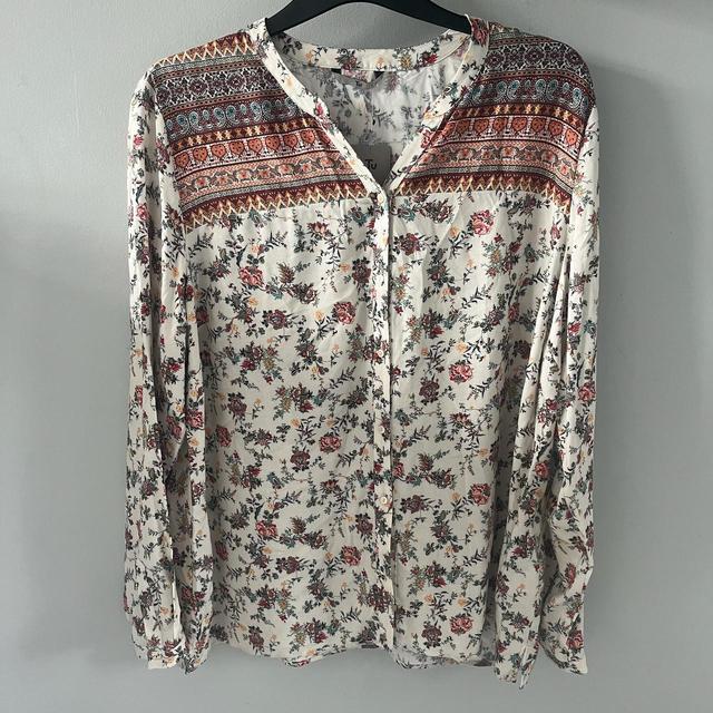 Women's Blouse - Multi/Cream - 20 on Productcaster.