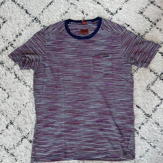 Missoni Men's T-shirt - Multi/Blue - M on Productcaster.