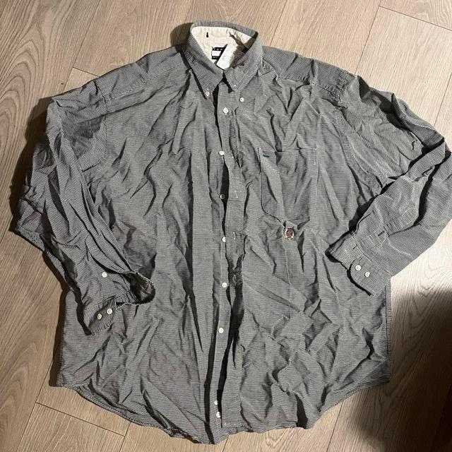 Ralph Lauren Men's Shirt - Grey/Black - L on Productcaster.