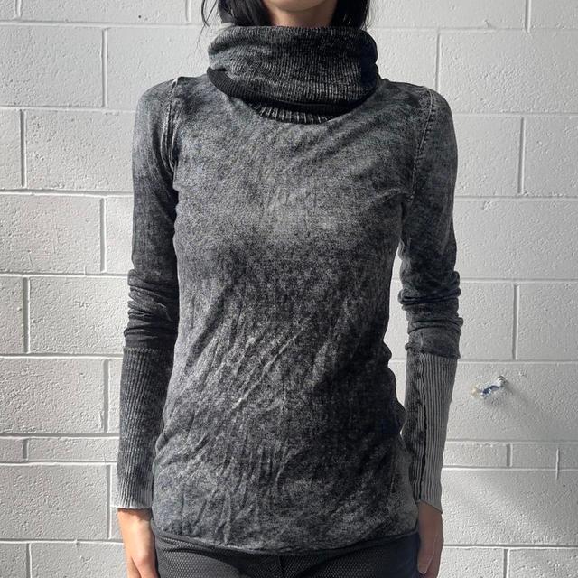 Cop Copine Women's Jumper - Grey/Black - L on Productcaster.