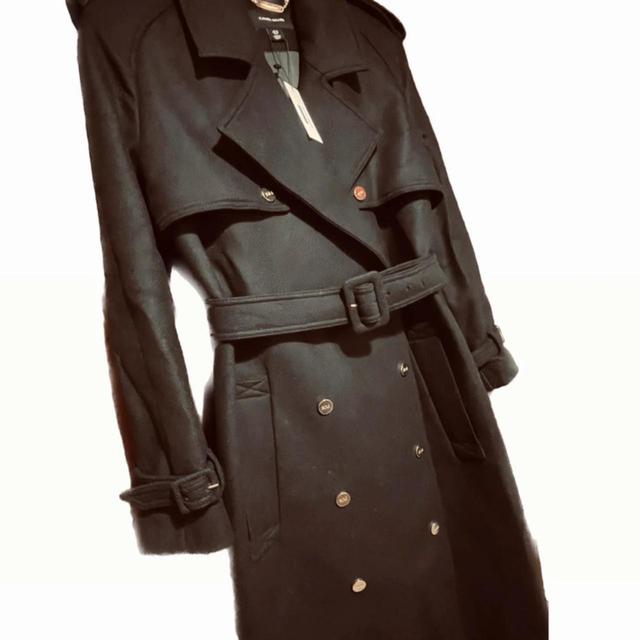 Karen Millen Men's Trench - Black - M on Productcaster.