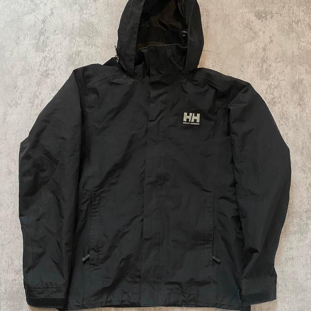 Helly Hansen Men's Windbreaker Jacket - Black - XS on Productcaster.