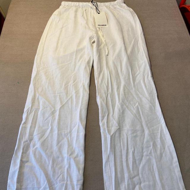 Women's Trousers - White/Cream - S on Productcaster.