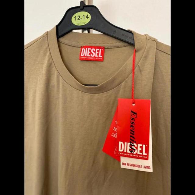 Diesel Men's T-shirt - Tan - M on Productcaster.