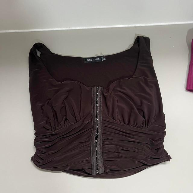 I Saw It First Women's Corset - Brown - 14 on Productcaster.