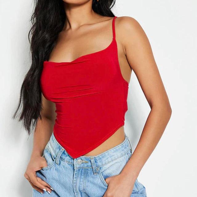 I Saw It First Women's Crop top - Red - 14 on Productcaster.