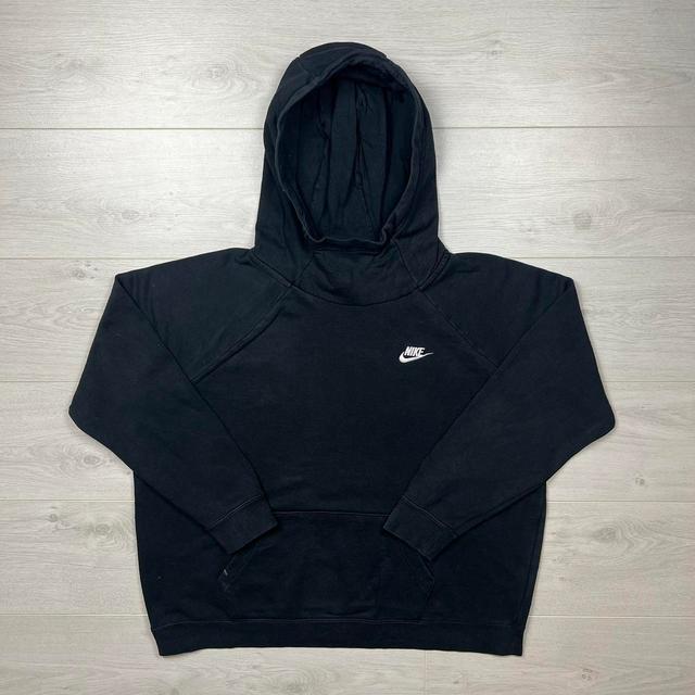 Nike Men's Hoodie - Black/White - XL on Productcaster.