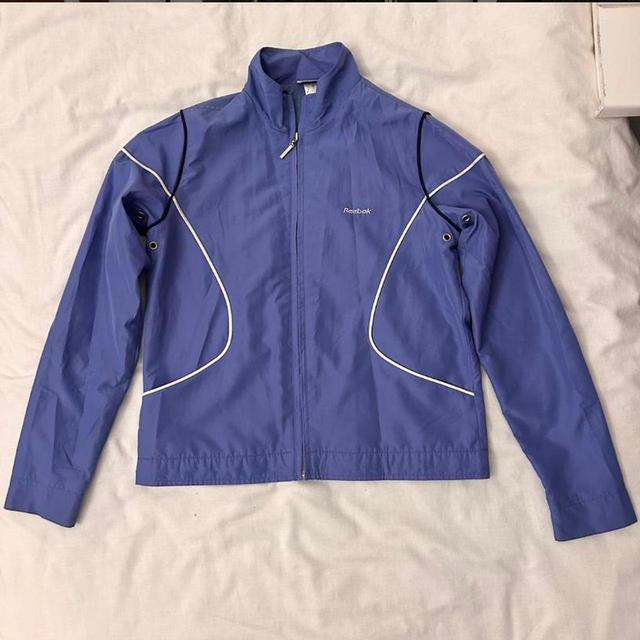 Reebok Women's Jacket - Blue - UK 10 on Productcaster.