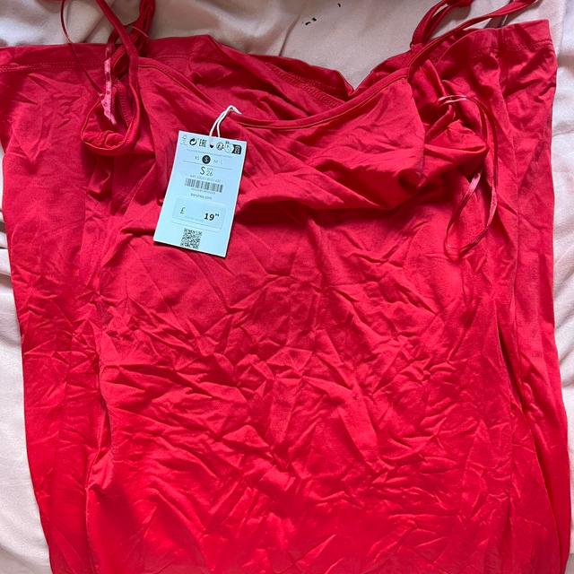 Bershka Women's Bodycon Dress - Red - 8 on Productcaster.