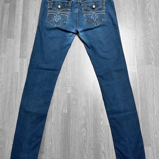 Women's Embellished Jeans - Blue/Navy on Productcaster.