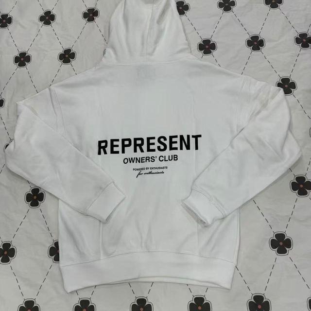 Represent Men's Hoodie - White - M on Productcaster.