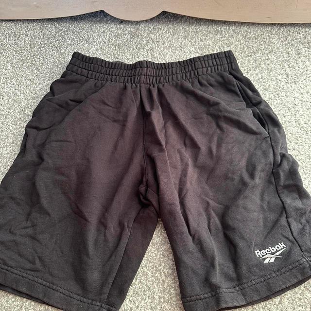 Reebok Men's Shorts - Black - S on Productcaster.