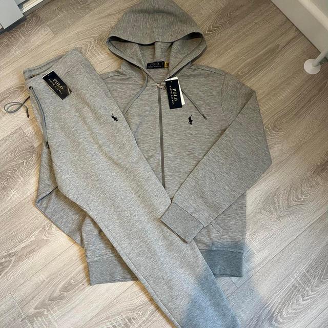 Ralph Lauren Men's Hoodie - Grey - S on Productcaster.