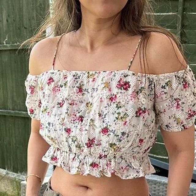 Topshop Women's Crop top - Multi - 6 on Productcaster.