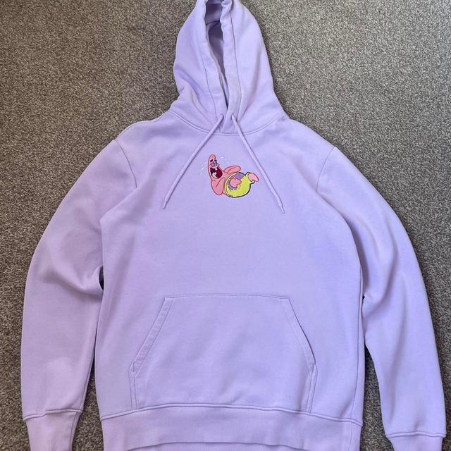 Men's Hoodie - Purple - L on Productcaster.