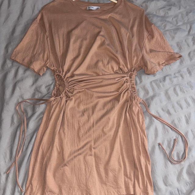 Bershka Women's Dress - Tan - S on Productcaster.