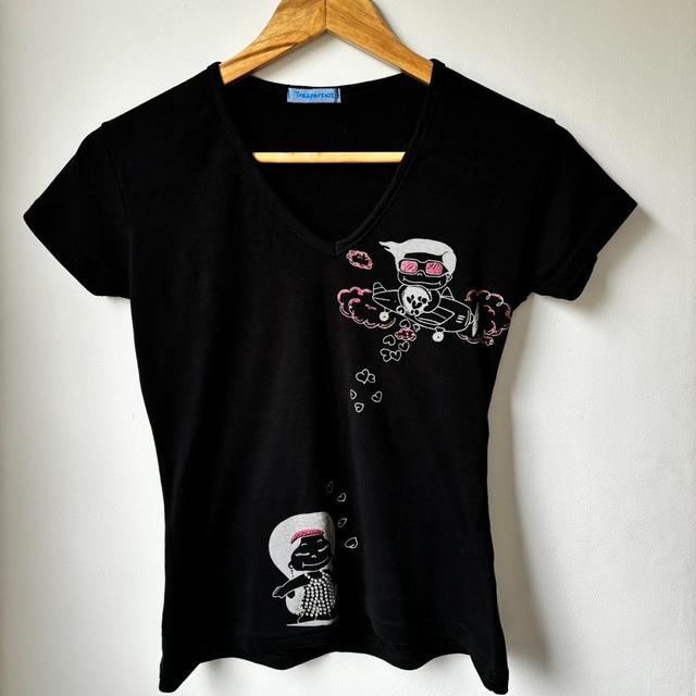 Women's T-shirt - Black - 6 on Productcaster.