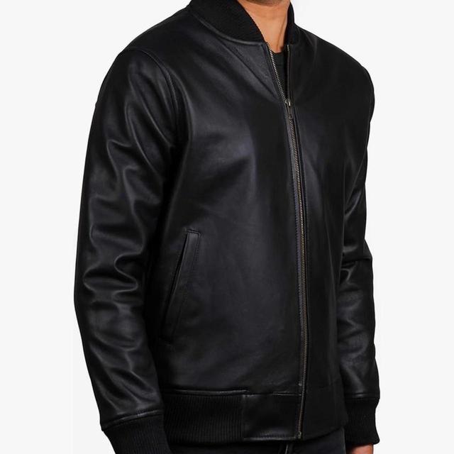 American Leather Co. Men's Jacket - Black - S on Productcaster.