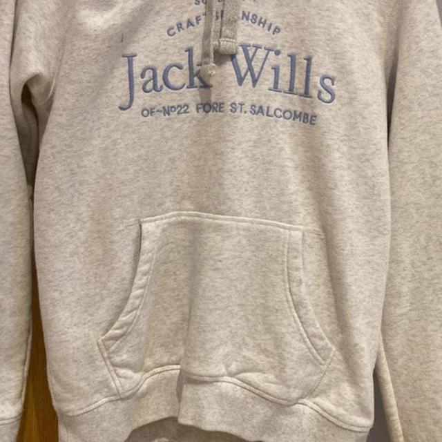 Jack Wills Women's Jumper - Grey/Multi - 6 on Productcaster.