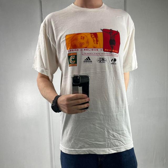 Adidas Men's T-shirt - Navy - M on Productcaster.