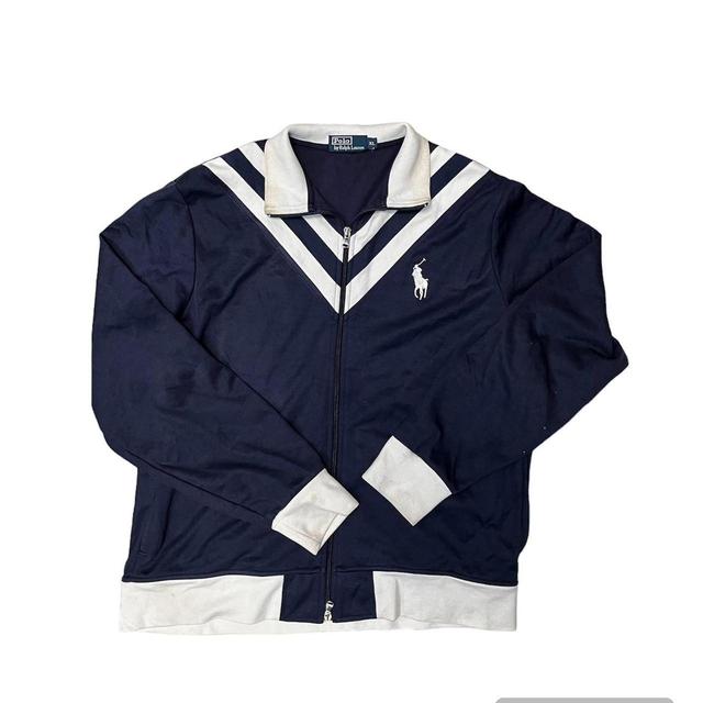 Ralph Lauren Men's Sweatshirt - Blue/White - XL on Productcaster.