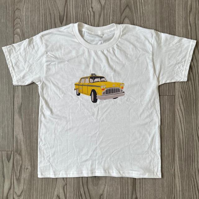 Independent Women's T-shirt - White/Yellow - XS on Productcaster.