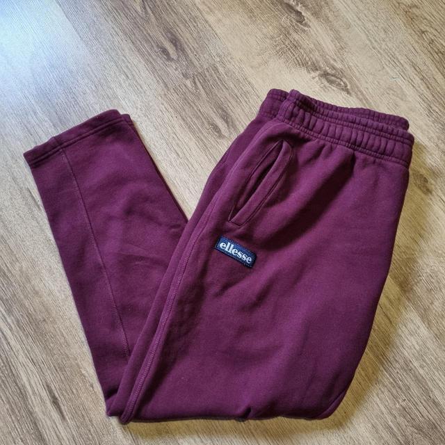 Ellesse Men's Sweatpants - Burgundy - XL on Productcaster.