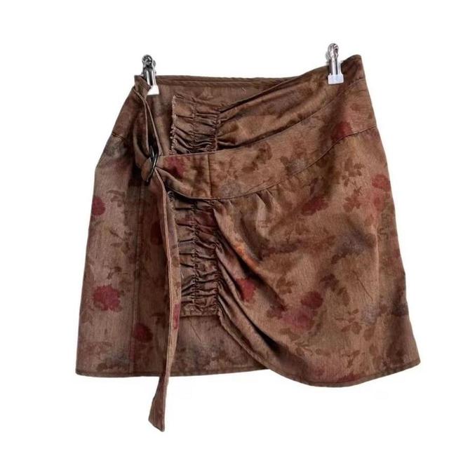 Kenzo Women's Festival Skirt - Brown/Multi - S on Productcaster.