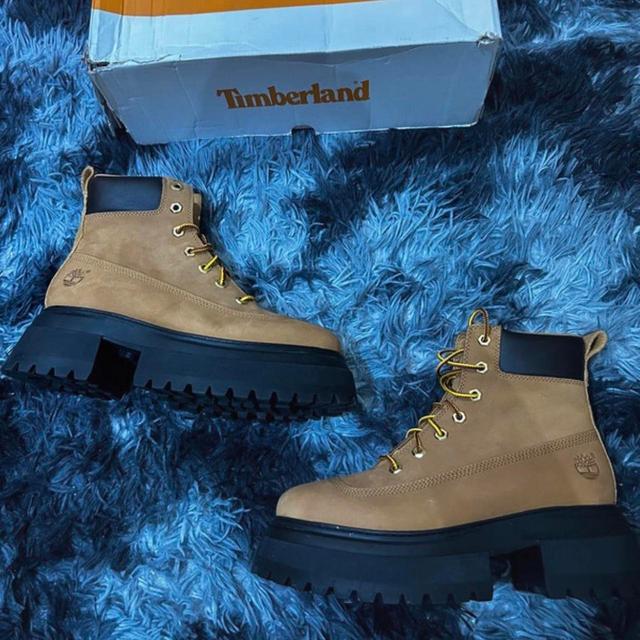 Timberland Women's Lace up Boots - Tan/Brown - UK 7 on Productcaster.