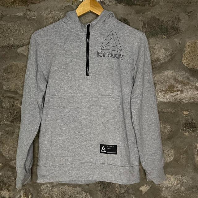 Reebok Men's Hoodie - Grey - XS on Productcaster.