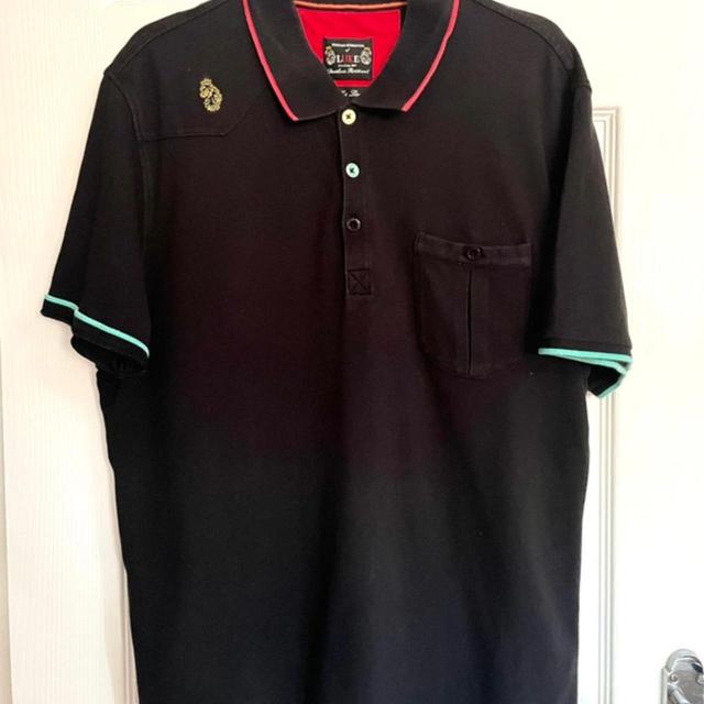 Luke 1977 Men's Polo shirt - Black - XXL on Productcaster.